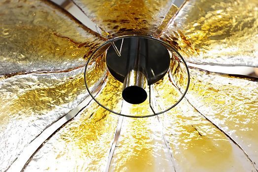 photo for sale Flower Pendant Lamp van Carlo Nason voor Mazzega