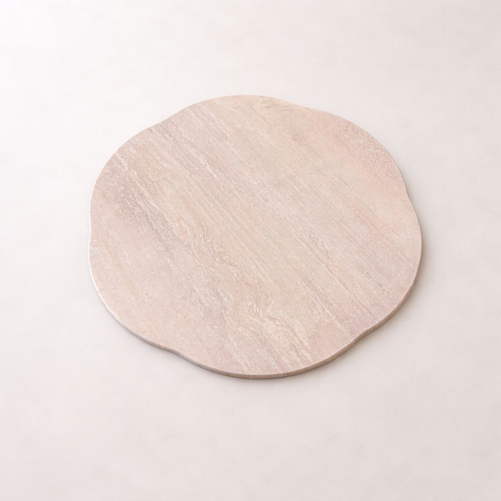 Vintage Cloud / Flower Shaped Travertine Coffee Table, Italy, 1970s. photo furniture