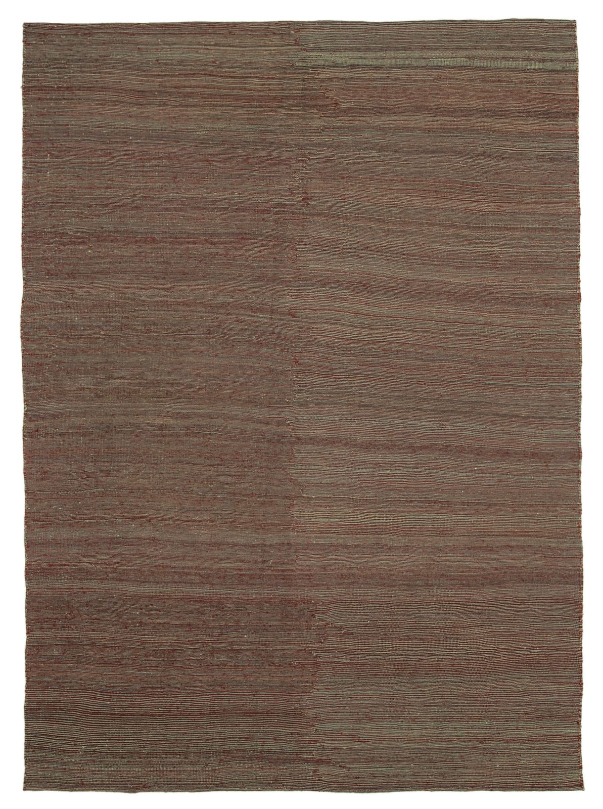 Tapis Kilim contemporain brun 7x9   30106