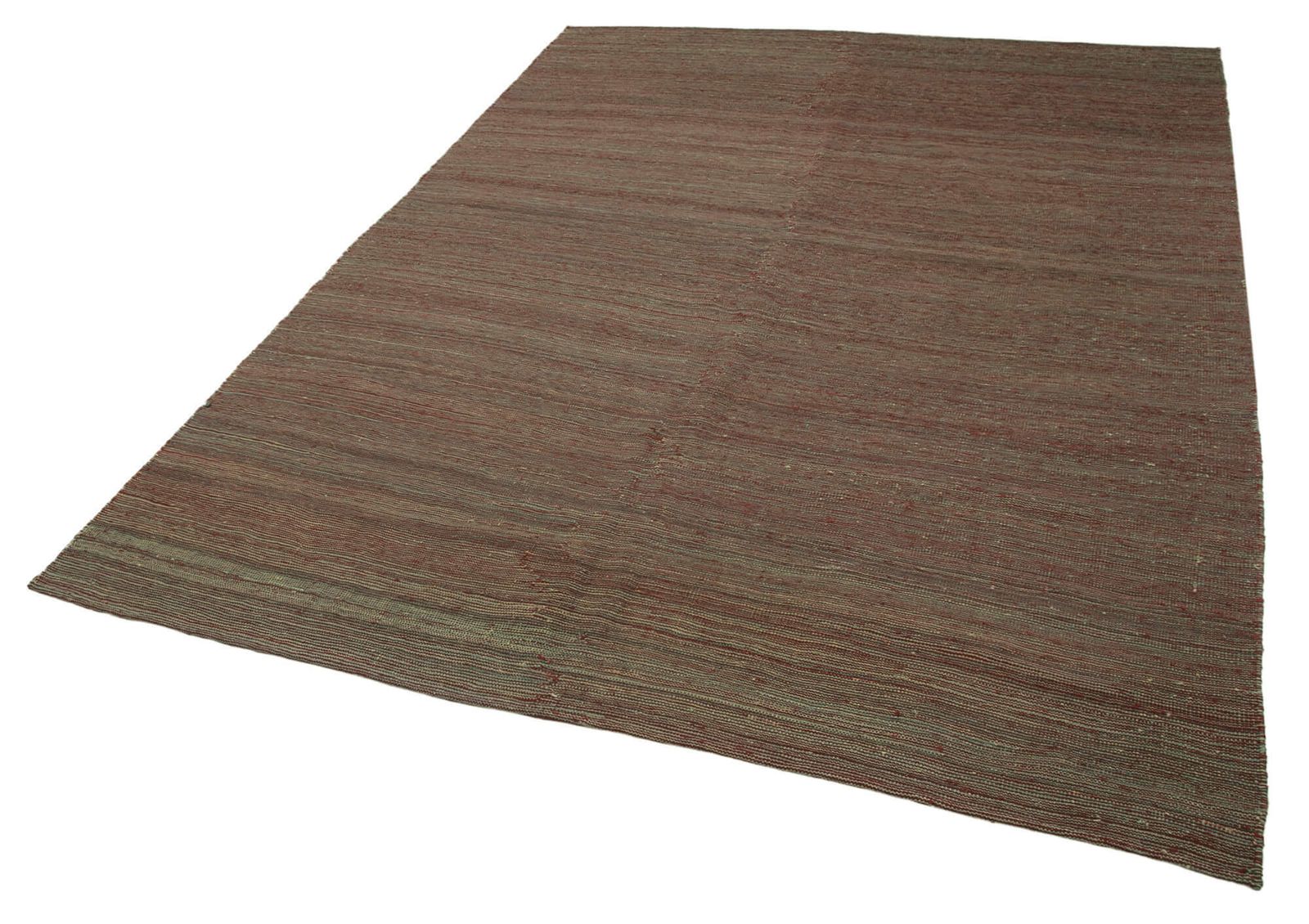 7x9 Brown Contemporary Kilim Rug   30106 photo for sale