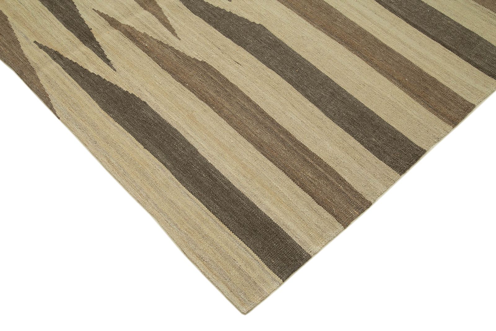 Tapis kilim contemporain beige 6x8   30105 photo Textiles