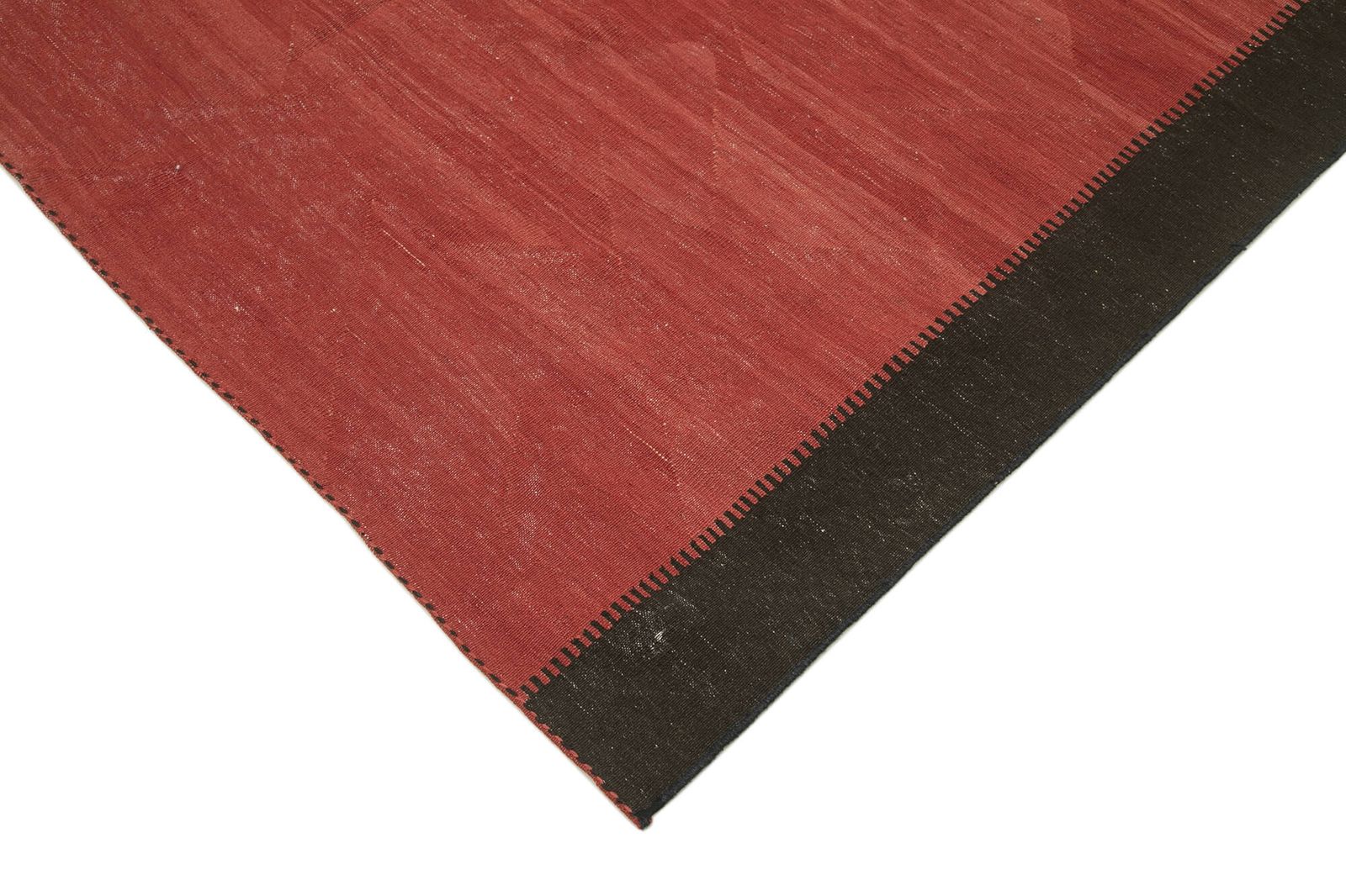 Tapis kilim contemporain rouge 6x8   30102 photo Textiles