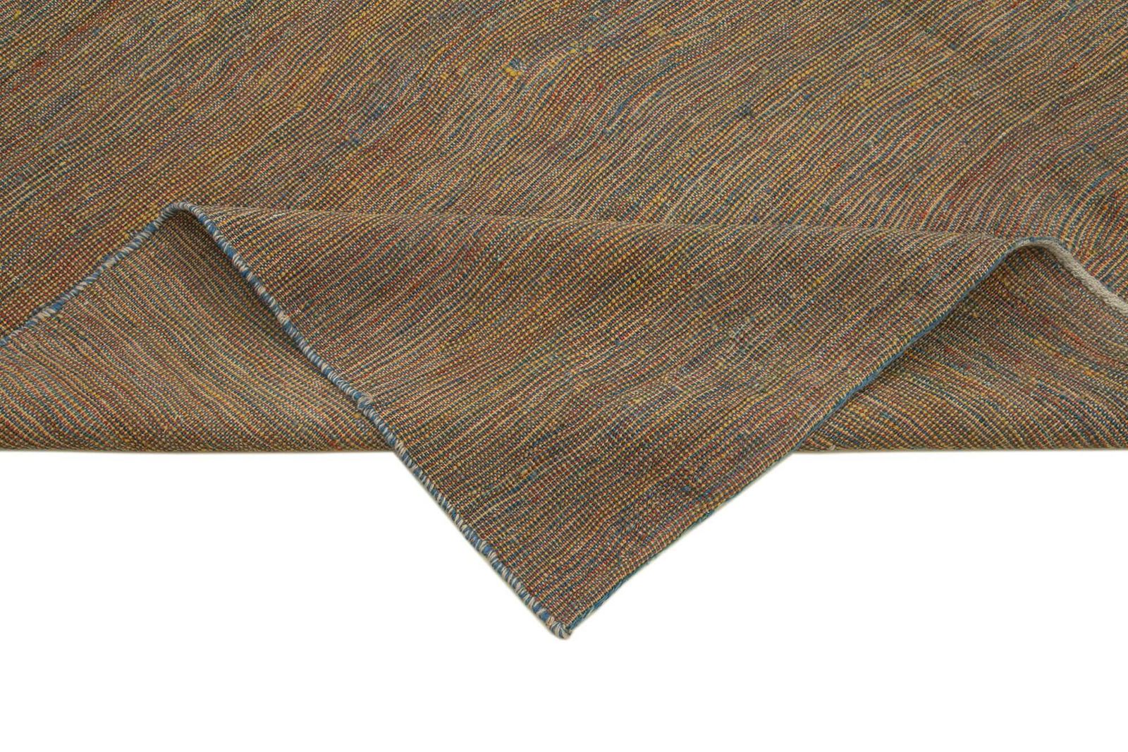 Tapis Kilim contemporain brun 6x10   30094 photo vinterior