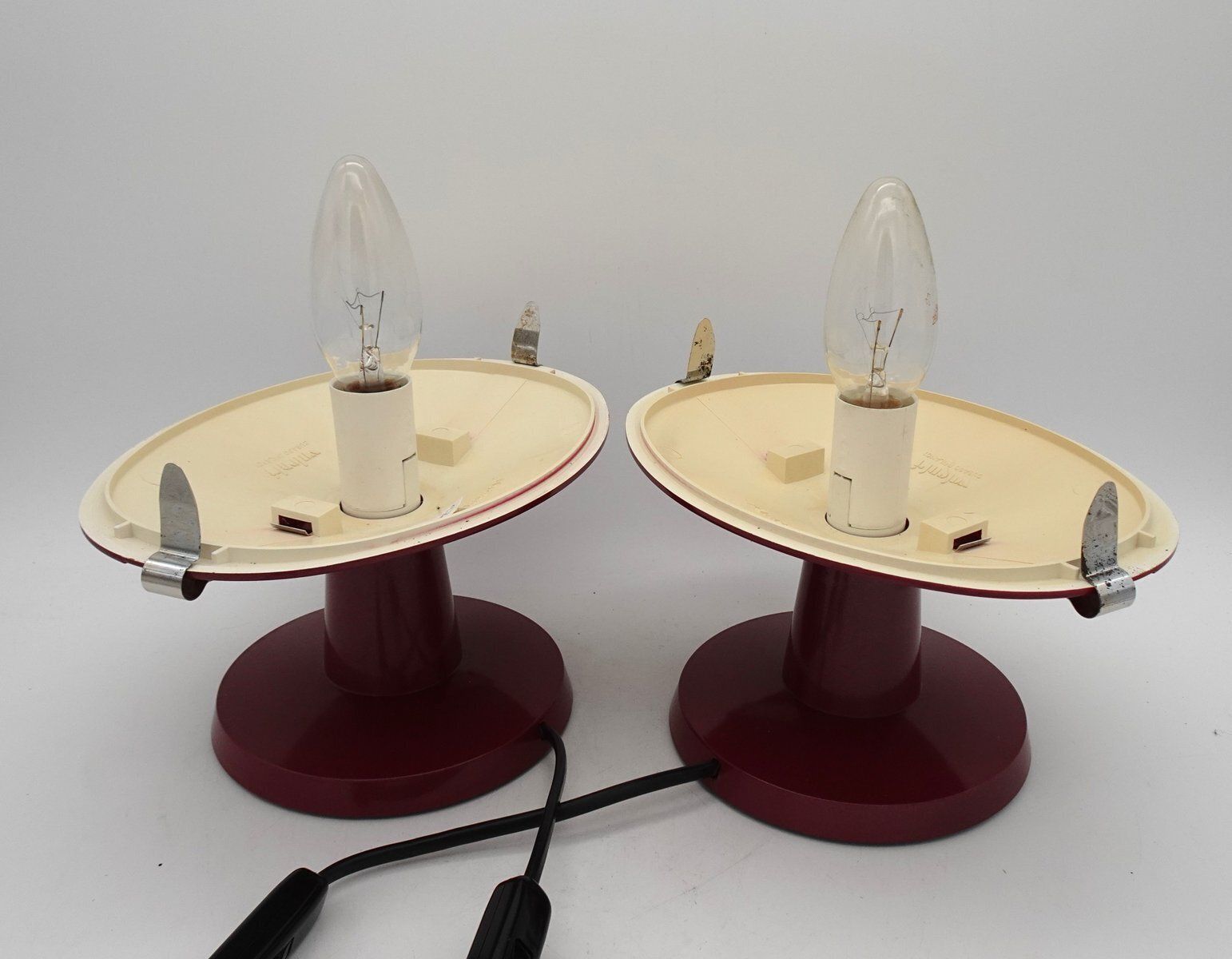 photo buy Dolly Table Or Bedside Lamps From Valenti Luce, Milan, 1980s, Set Of 2
