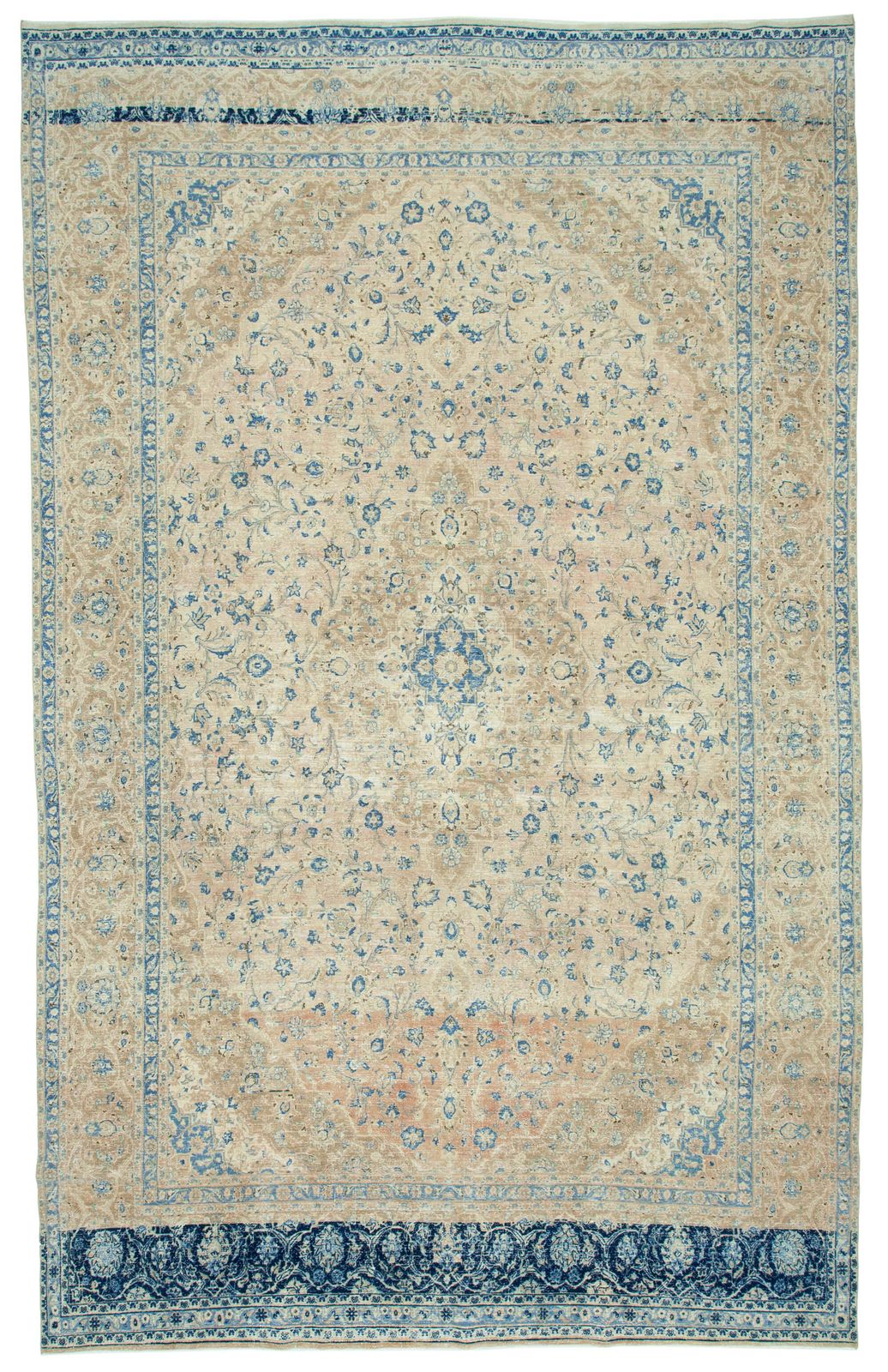 9x15 Beige Vintage Groot Vloerkleed   24784
