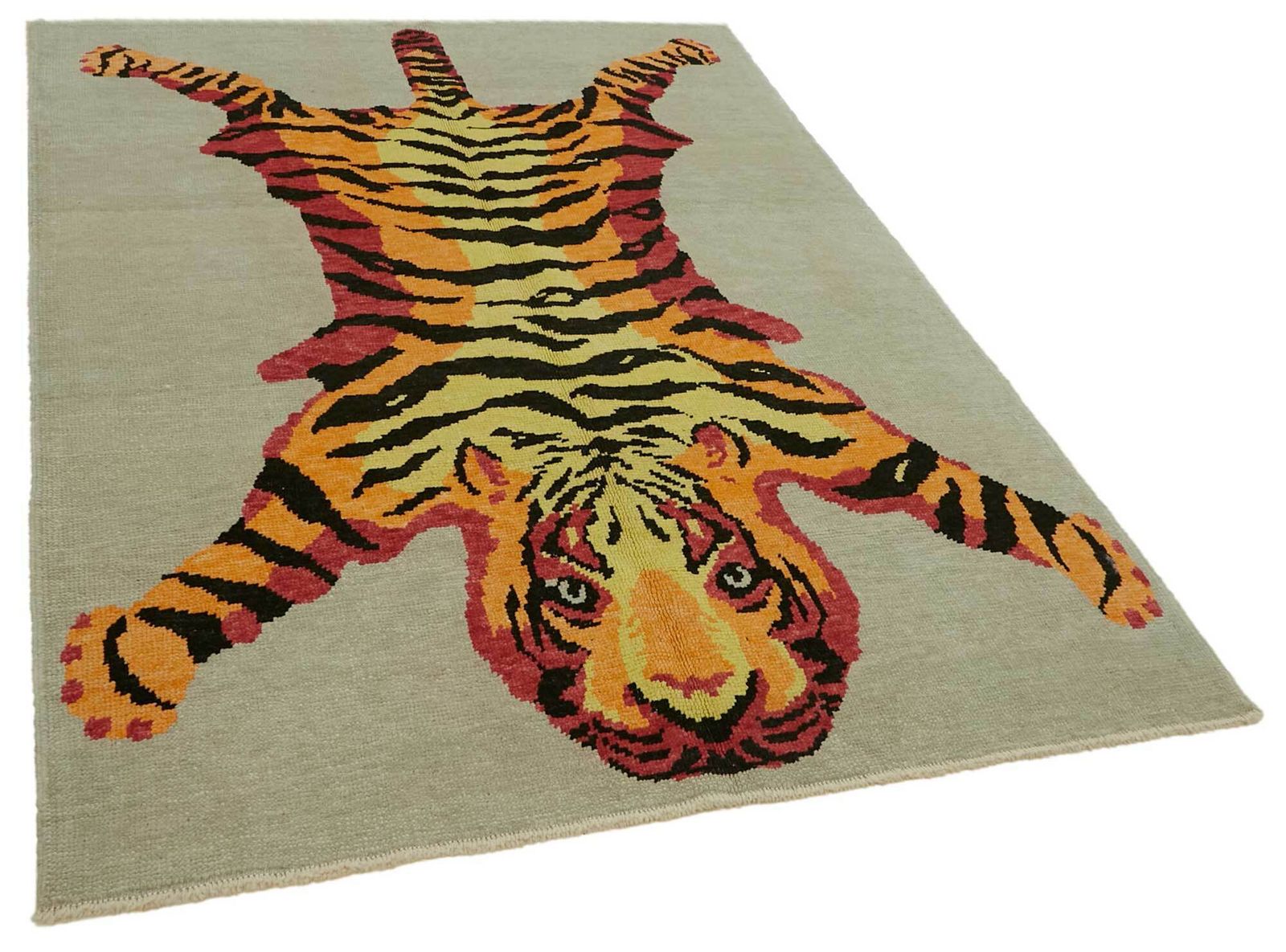 5x8 Hand Knotted Tiger Oushak Rug   46692 photo furniture