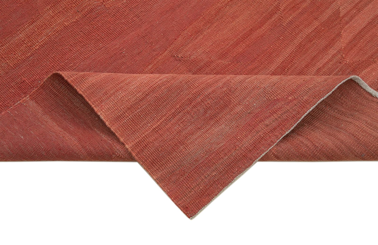 Tapis kilim contemporain rouge 7x9   30123 photo vinterior
