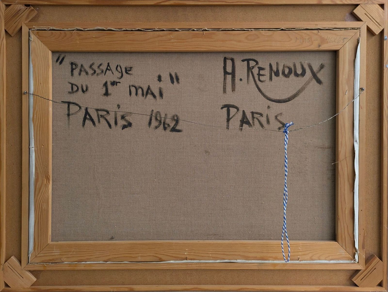 'Passage Du 1er Mai, Rue Des Puces' By André Renoux (1939 2002) photo for sale