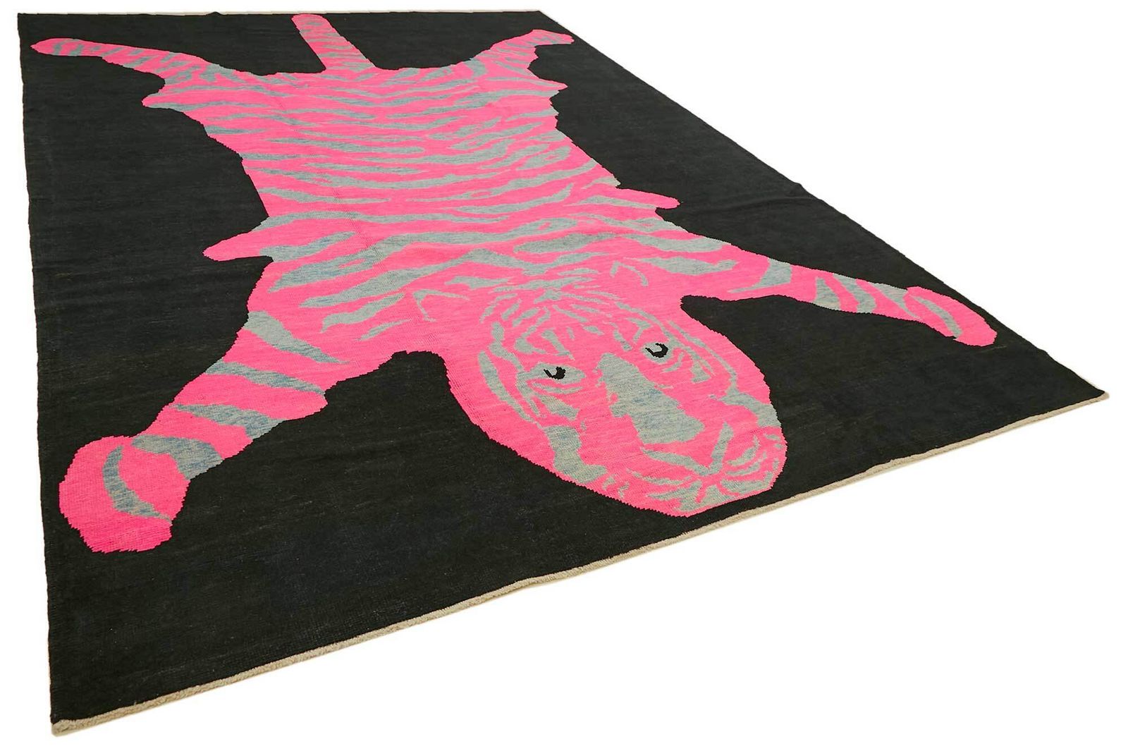 Tapis Oushak tigre noué à la main 10x14   46715 photo furniture