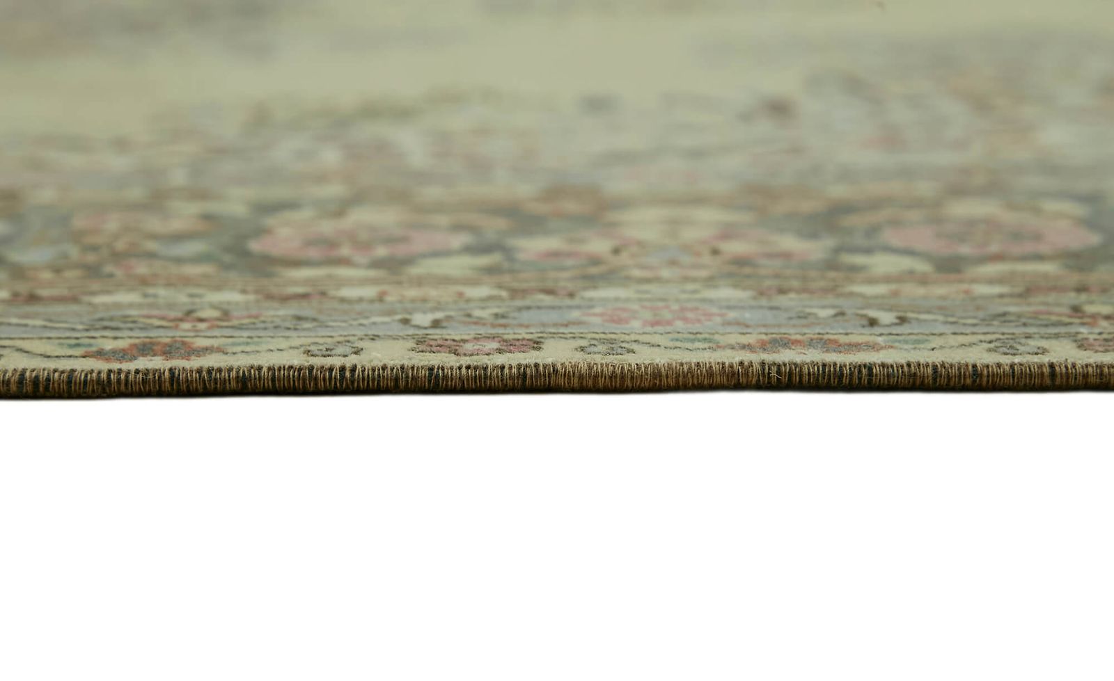 8x11 Beige Vintage Large Area Rug photo vintage