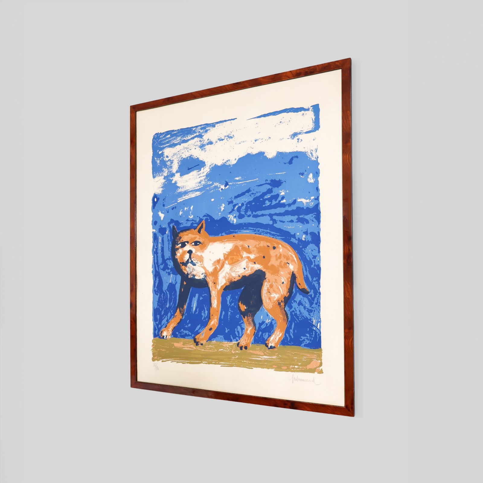 Lithografie van Jose Vermeersch photo furniture