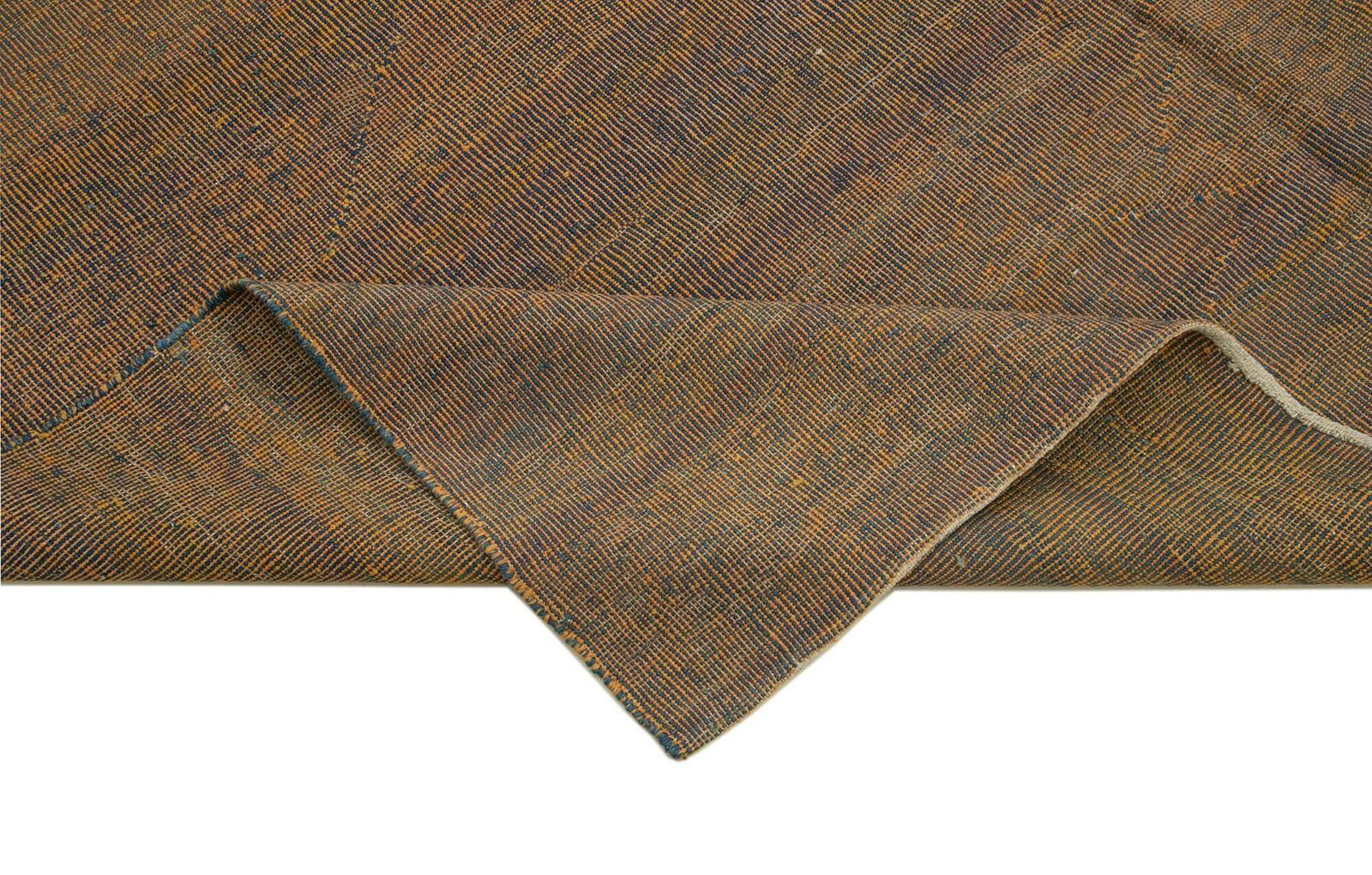 8x10 Bruin Eigentijds Kilim Vloerkleed photo vinterior