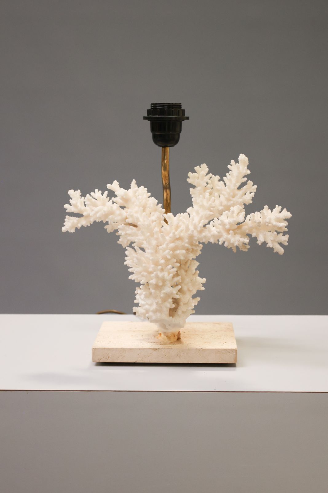Acropora Florida (Coral) Tafellamp, Jaren 1970.