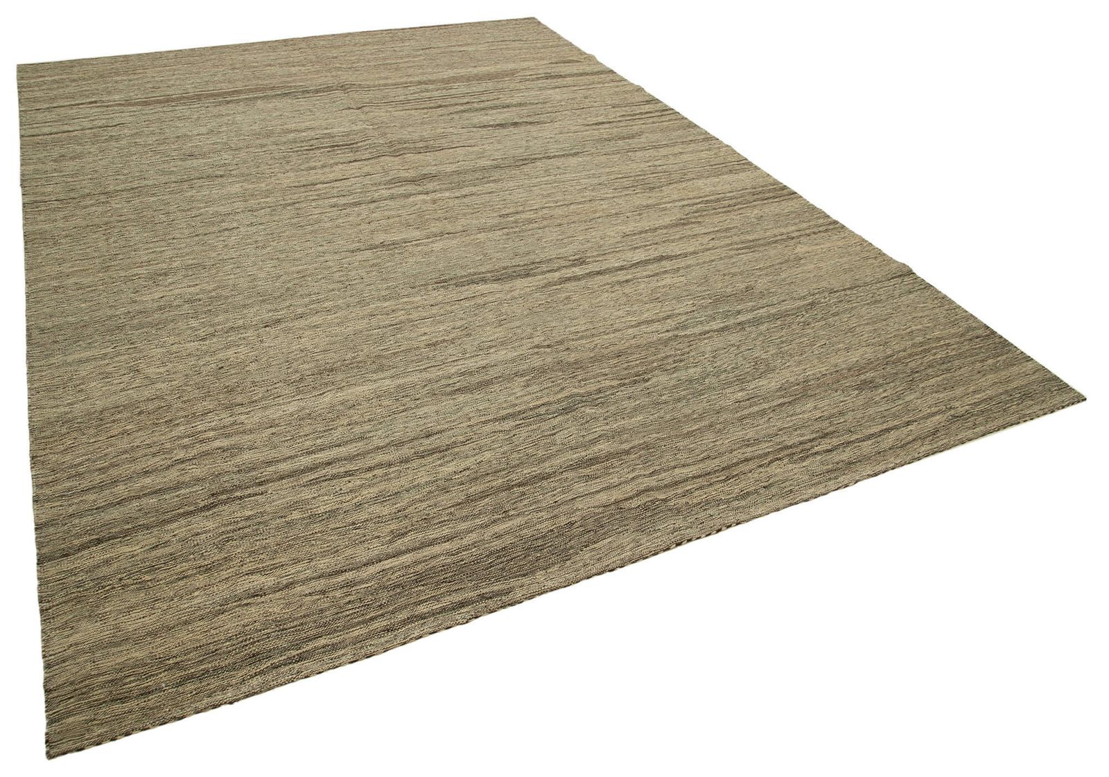 9x12 Beige Hedendaags Kilim Vloerkleed photo furniture