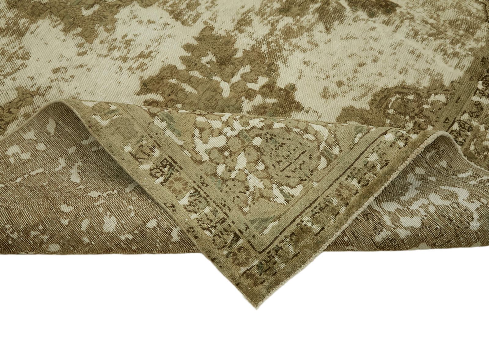 Tapis vintage grand format beige, 270 x 365 cm photo vinterior