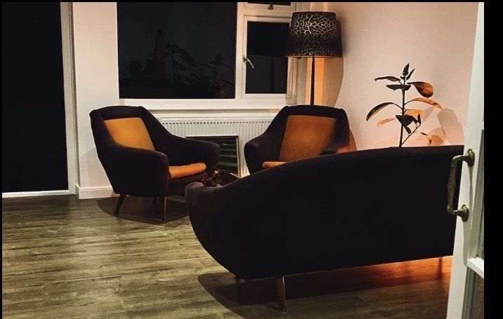 Armstrong Cork Company London Vintage Mid Century 3 Piece Sofa Settee Suite Rare photo vinterior