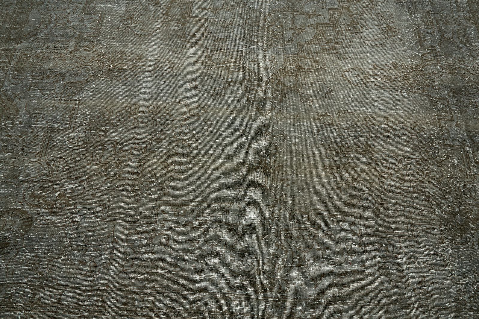 photo for sale Grand tapis overdyed gris, 9x12