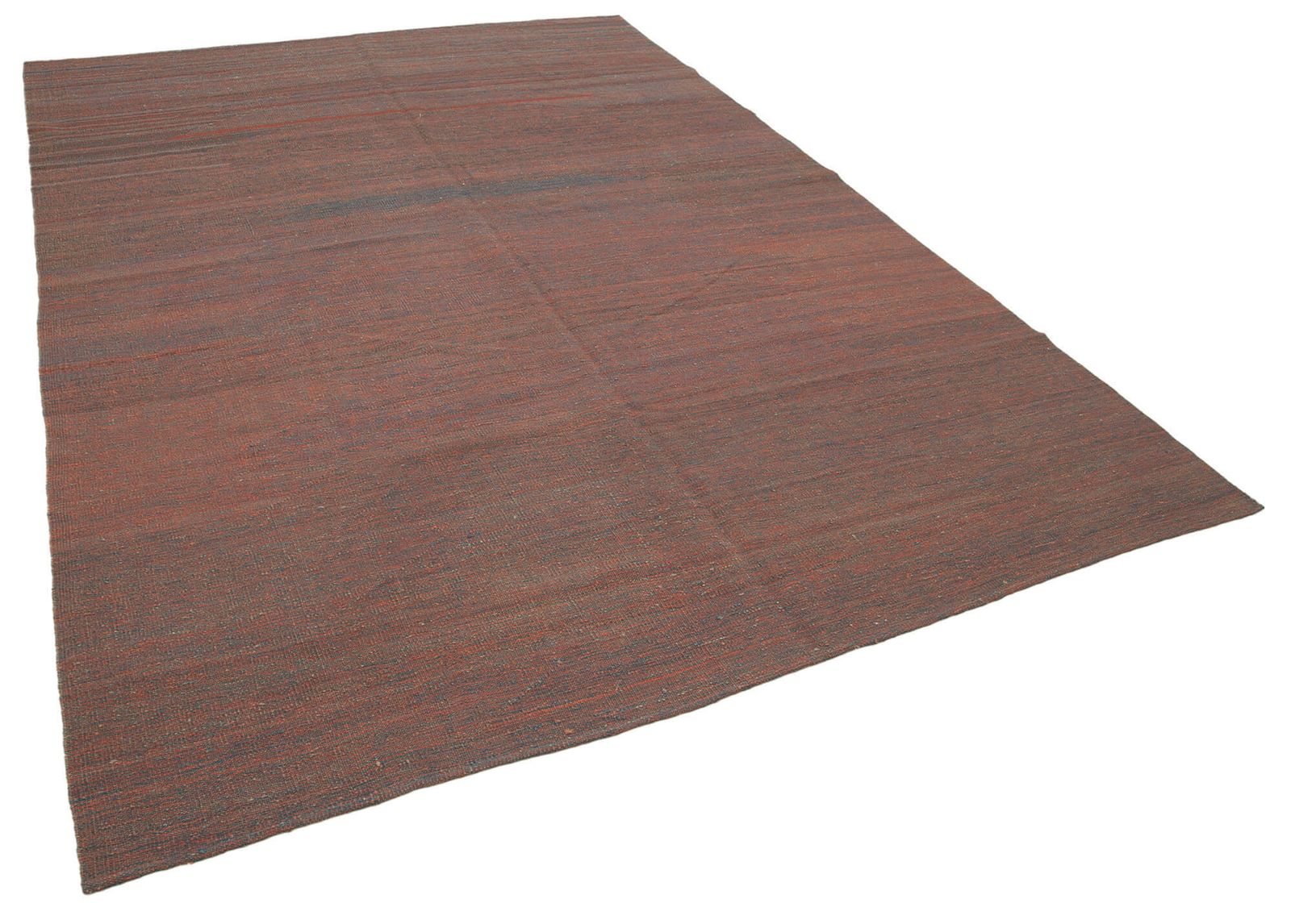 8x10 Red Contemporary Kilim Rug photo furniture