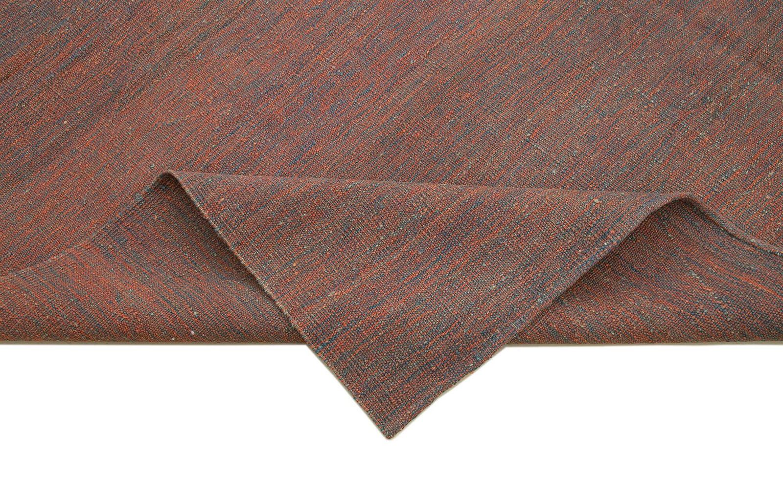 Tapis Kilim contemporain rouge, 8x10 photo vinterior