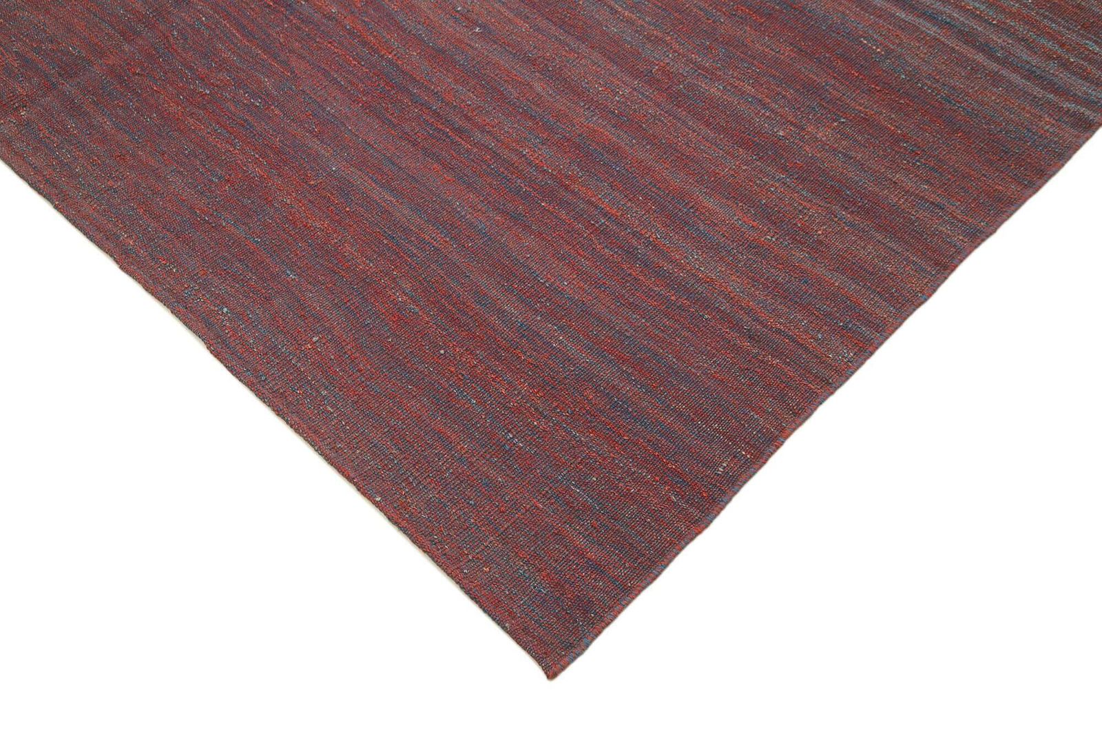 Tapis Kilim contemporain rouge 7x10 photo Textiles