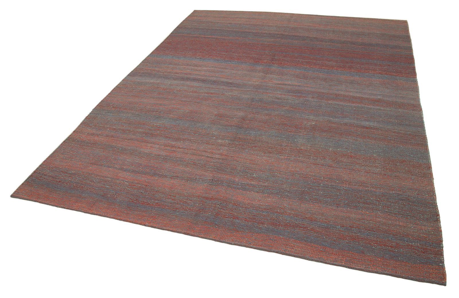 Tapis Kilim contemporain rouge 7x10 photo for sale