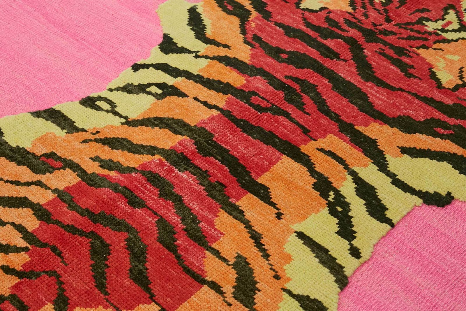 Tapis Oushak tigre noué à la main 5x6   46685 photo 976.0