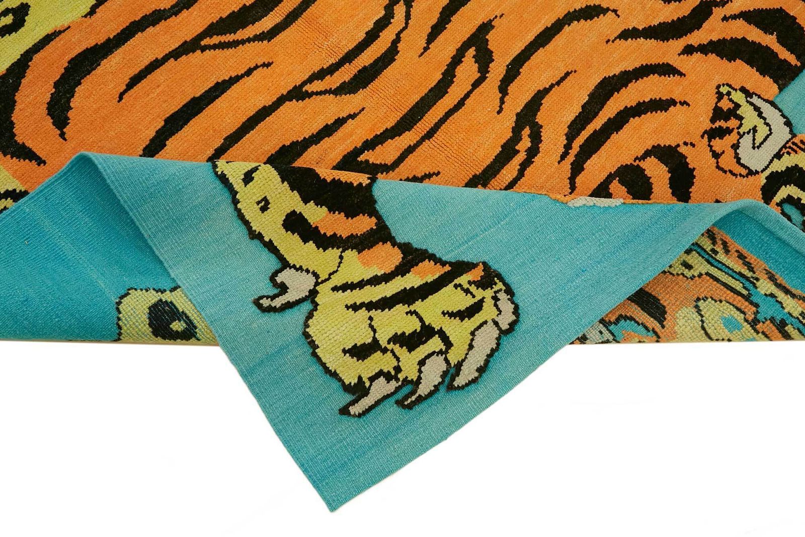 6x7 Hand Knotted Tiger Oushak Rug   46679 photo vinterior