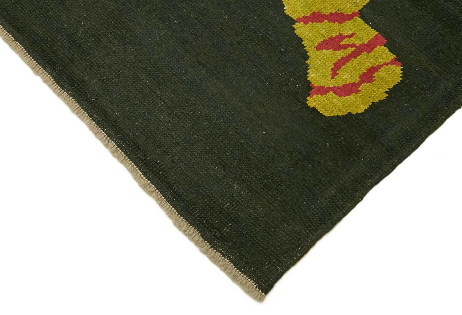 7x11 Handgeknoopt Tijger Oushak Vloerkleed photo Textiel