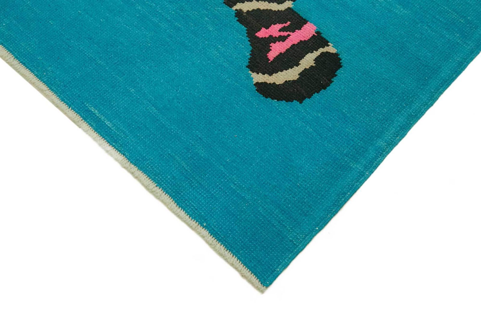 Tapis Oushak tigre noué à la main, 8x11 photo Textiles