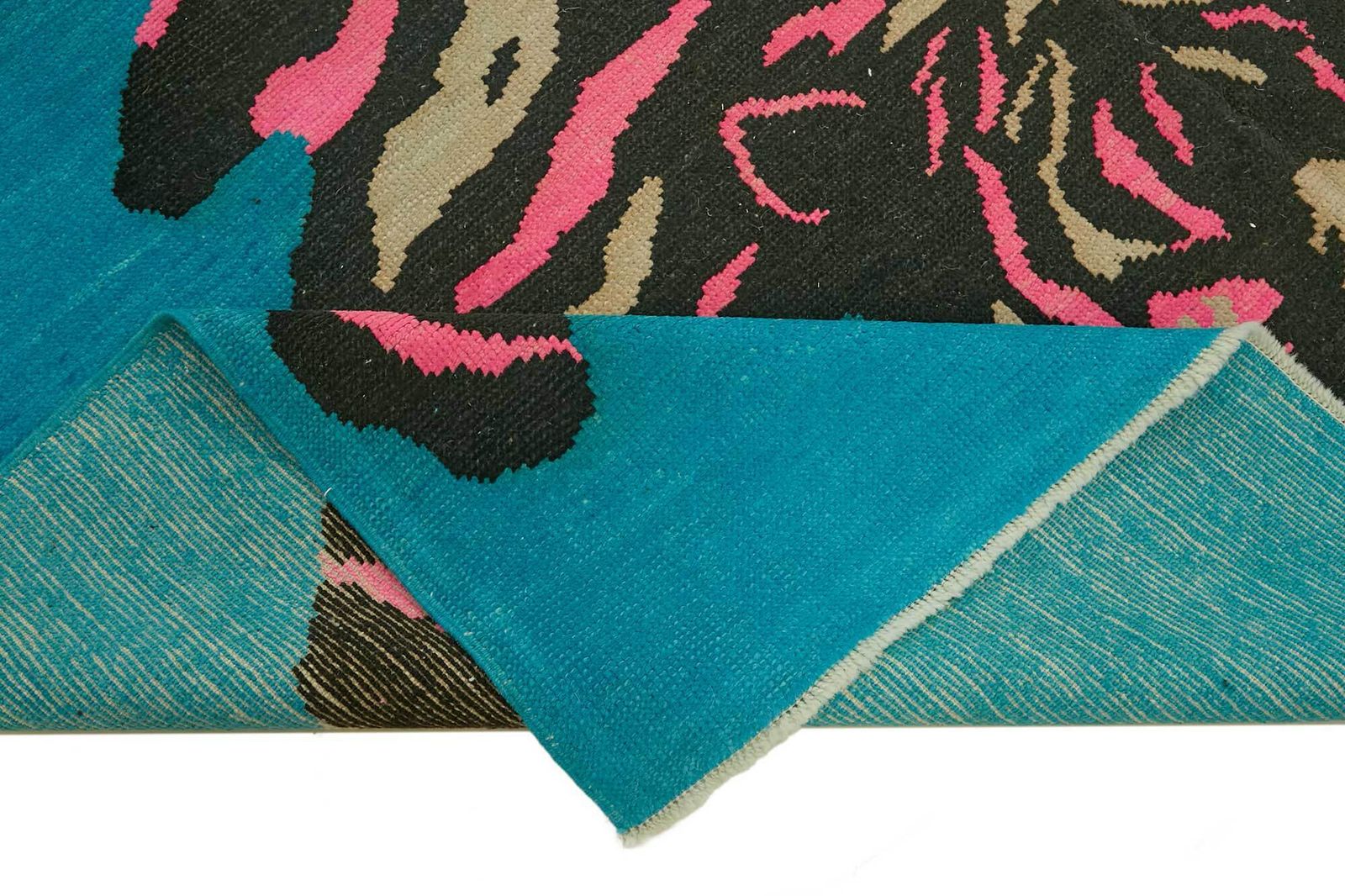 Tapis Oushak tigre noué à la main, 8x11 photo vinterior