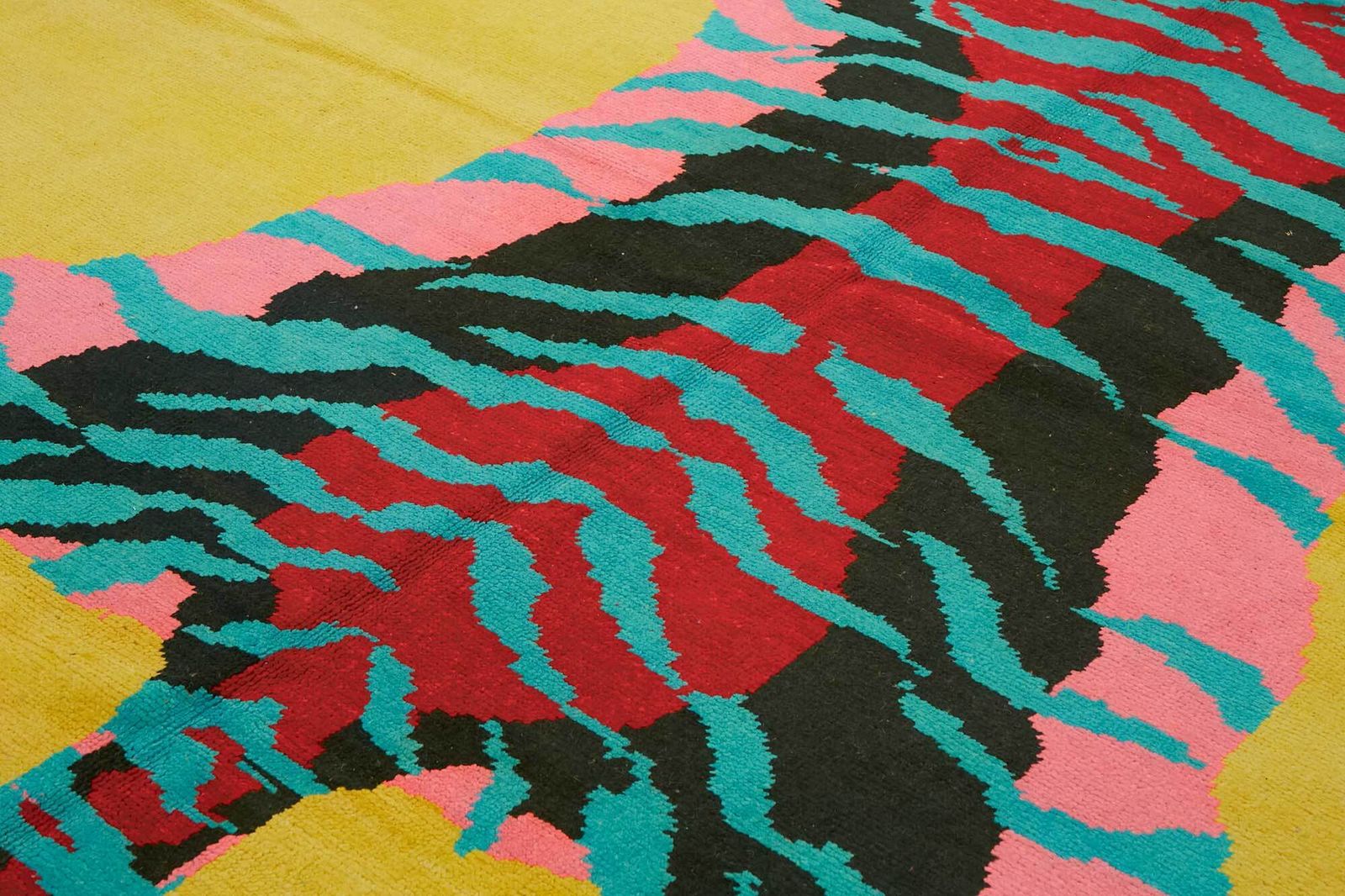 Tapis Oushak Tiger noué main 8x12 photo 3316.0