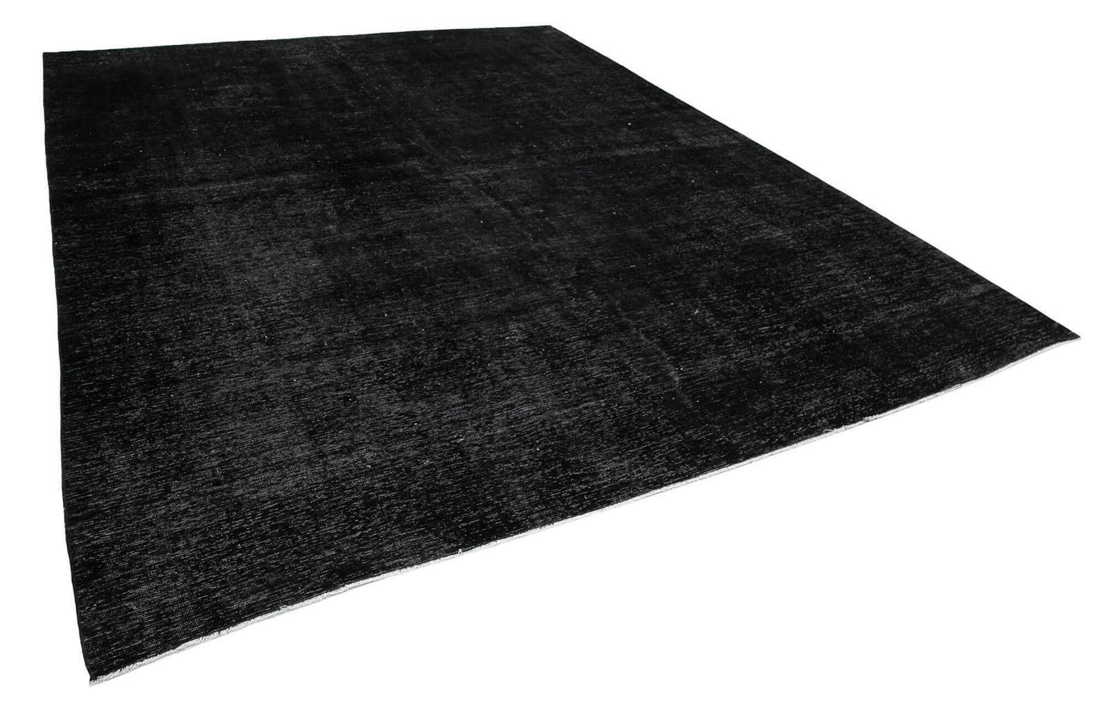 9x13 Zwart Overdyed Groot Vloerkleed photo furniture