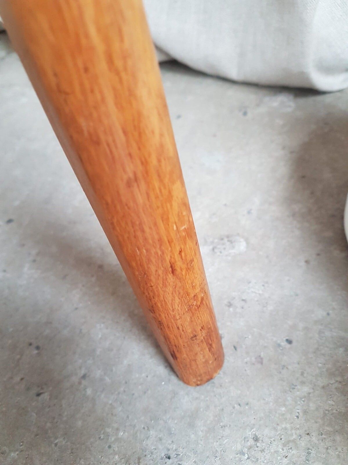 Furniture Vtg Mid Century Oak Armchair Side Chair By Erik Kirkegaard For Hong Stole R340 photo