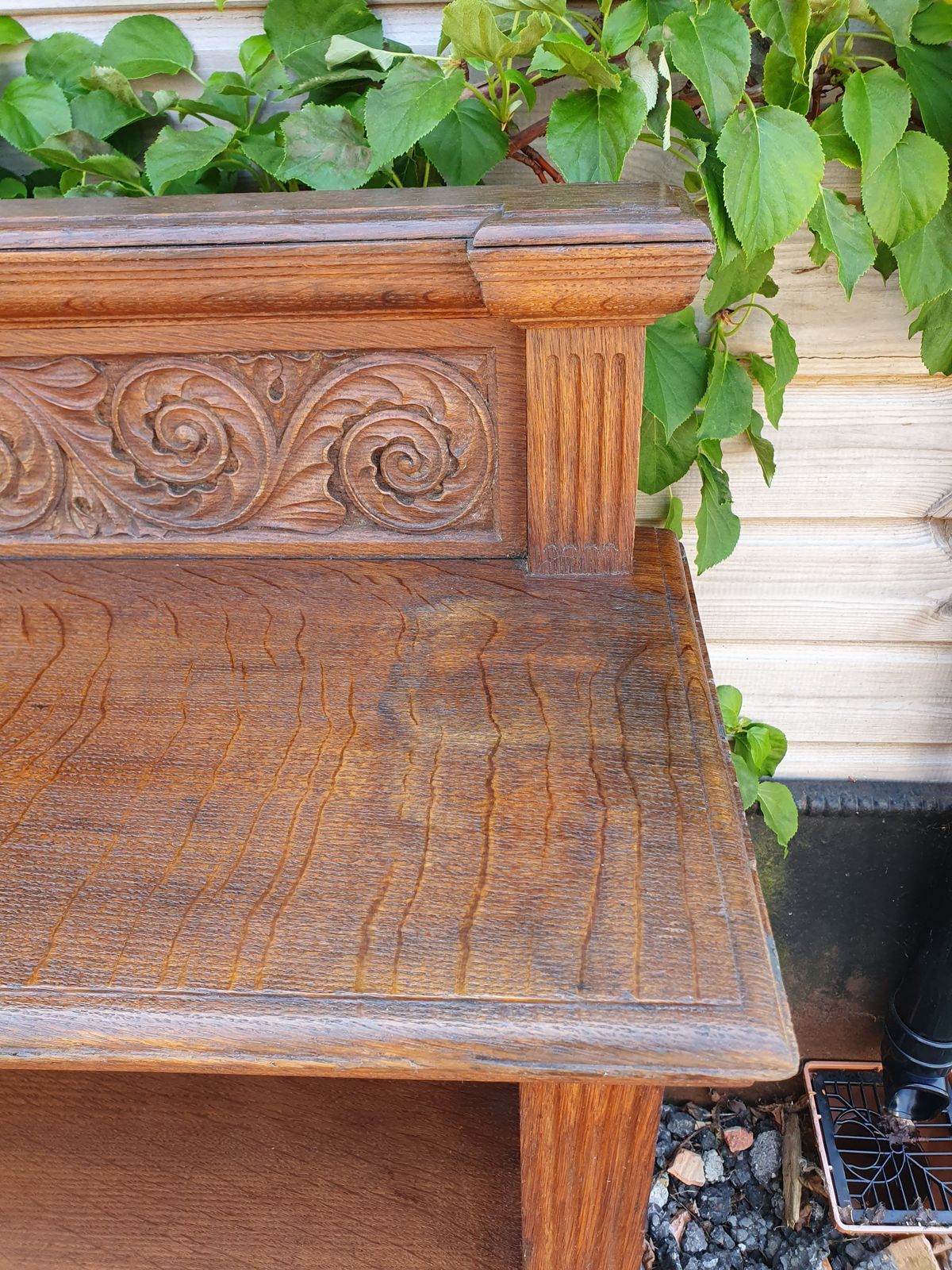 Furniture Pair Of 19th Century Oak Bookcases 6' Wide photo