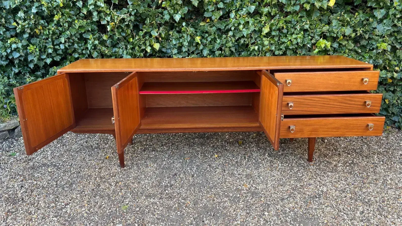 photo for sale Mid Century Teak Sideboard By Younger C.1970s