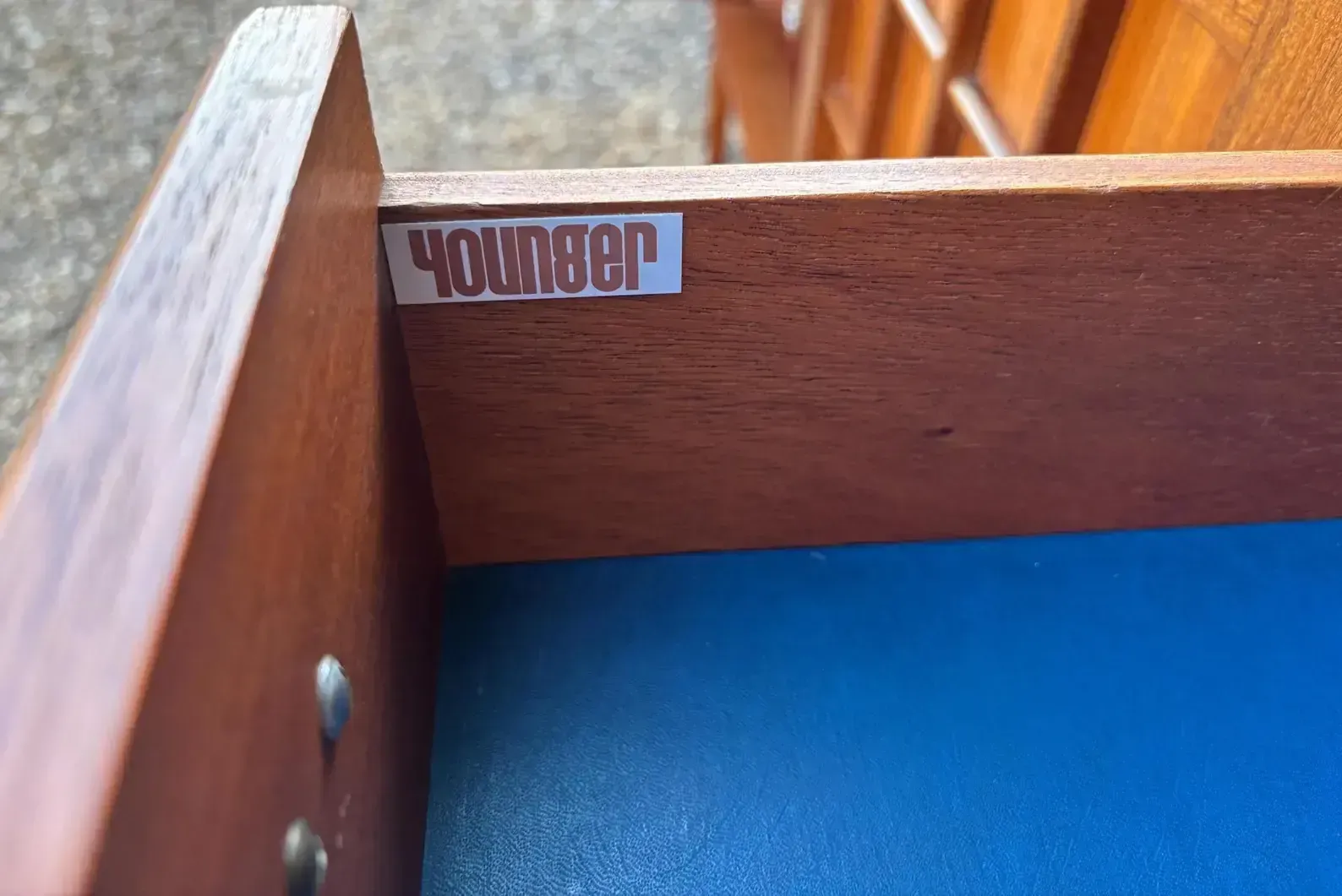 photo vinterior Mid Century Teak Sideboard By Younger C.1970s