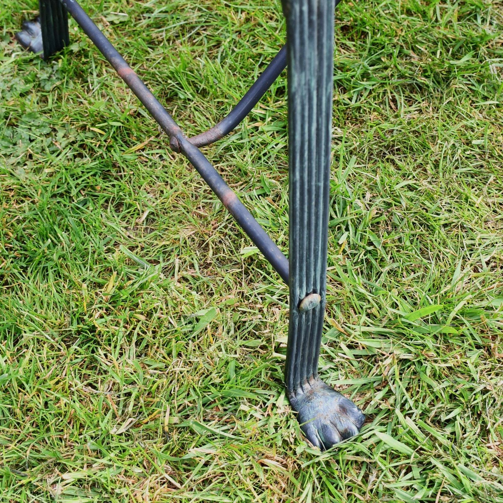Regency Style   Iron Garden Bench photo vinterior