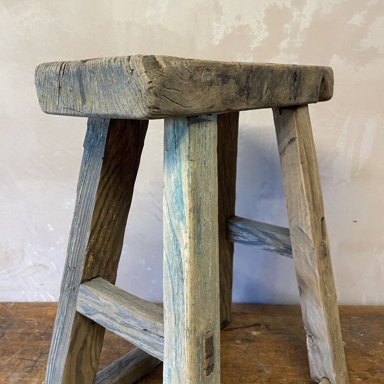 Rustic Wooden Stool photo Furniture