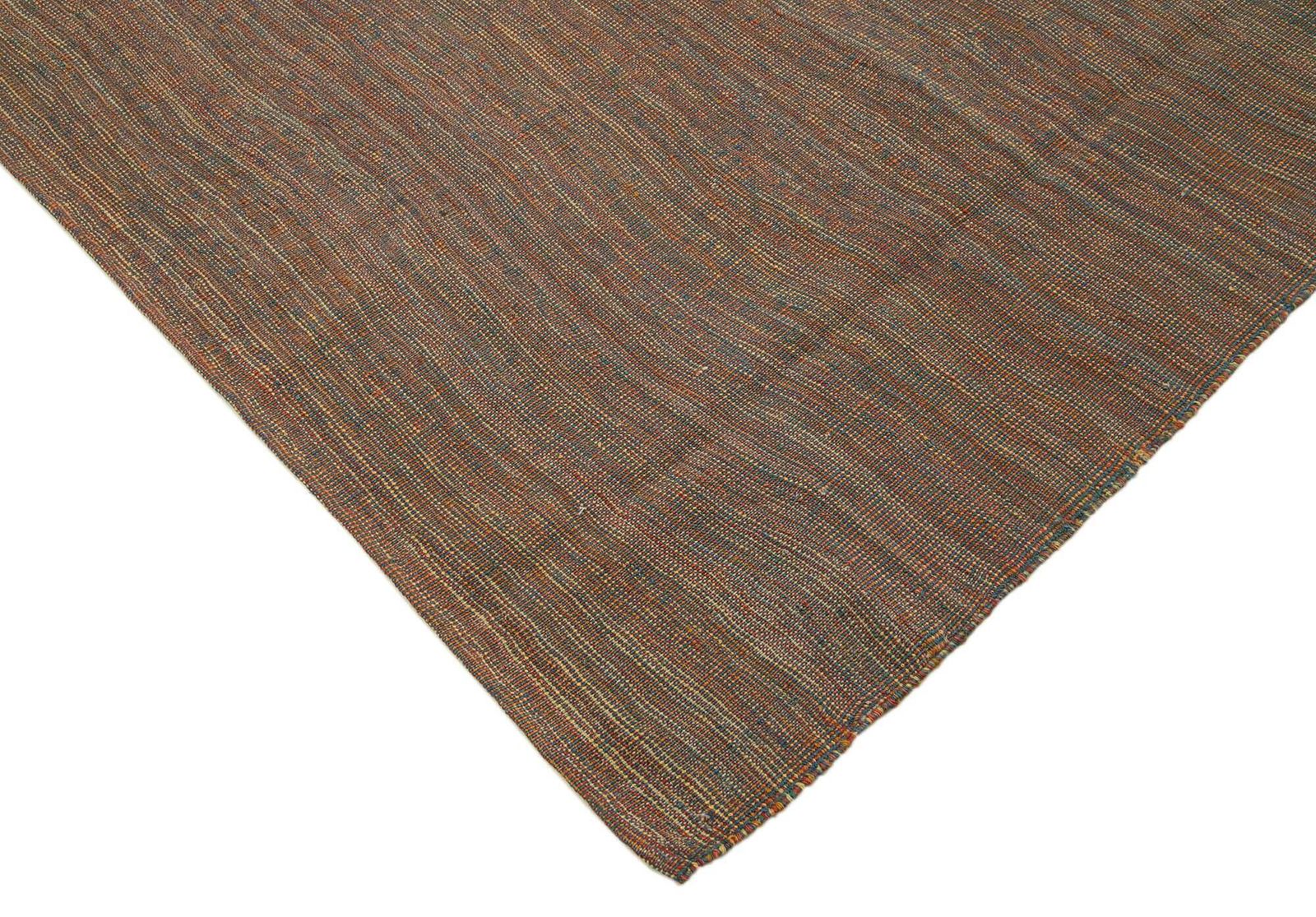 8x10 Brown Contemporary Kilim Rug photo Textiles