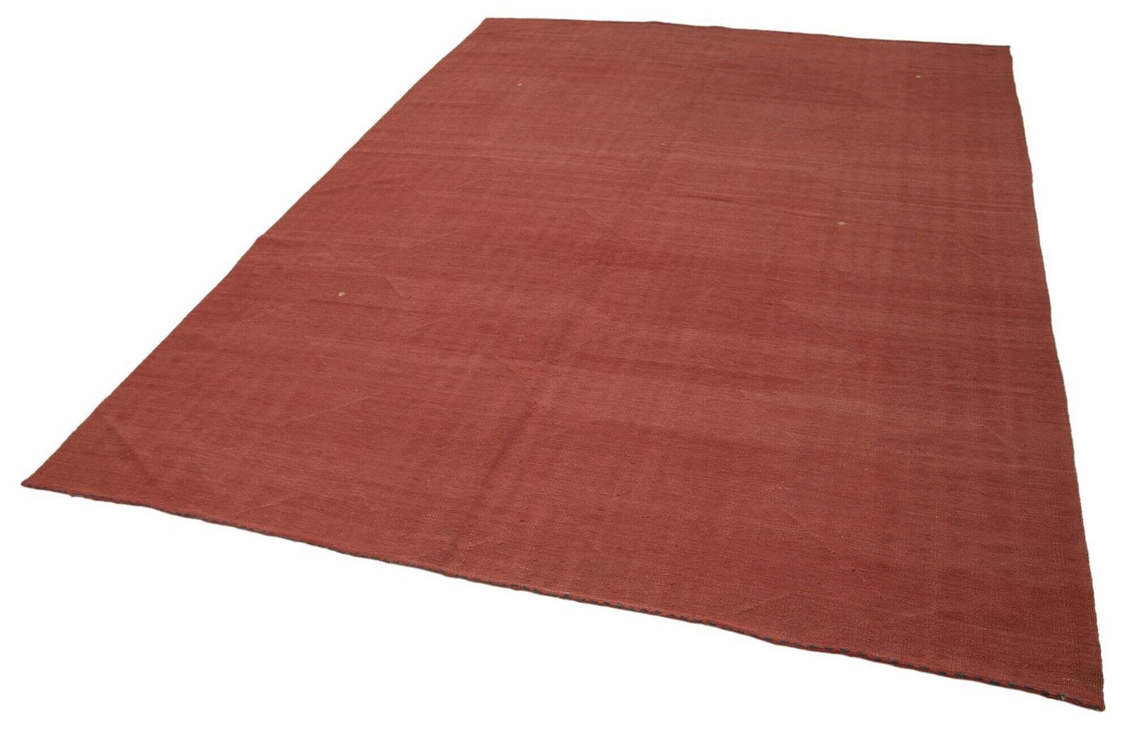 Tapis Kilim contemporain rouge, 8x11 photo for sale