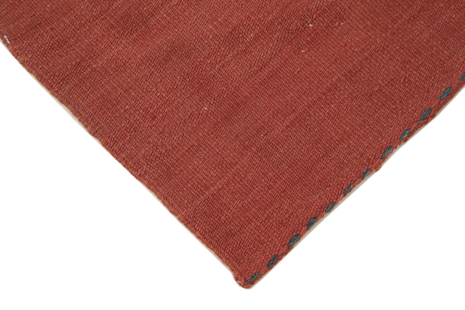 Tapis Kilim contemporain rouge, 8x11 photo Textiles