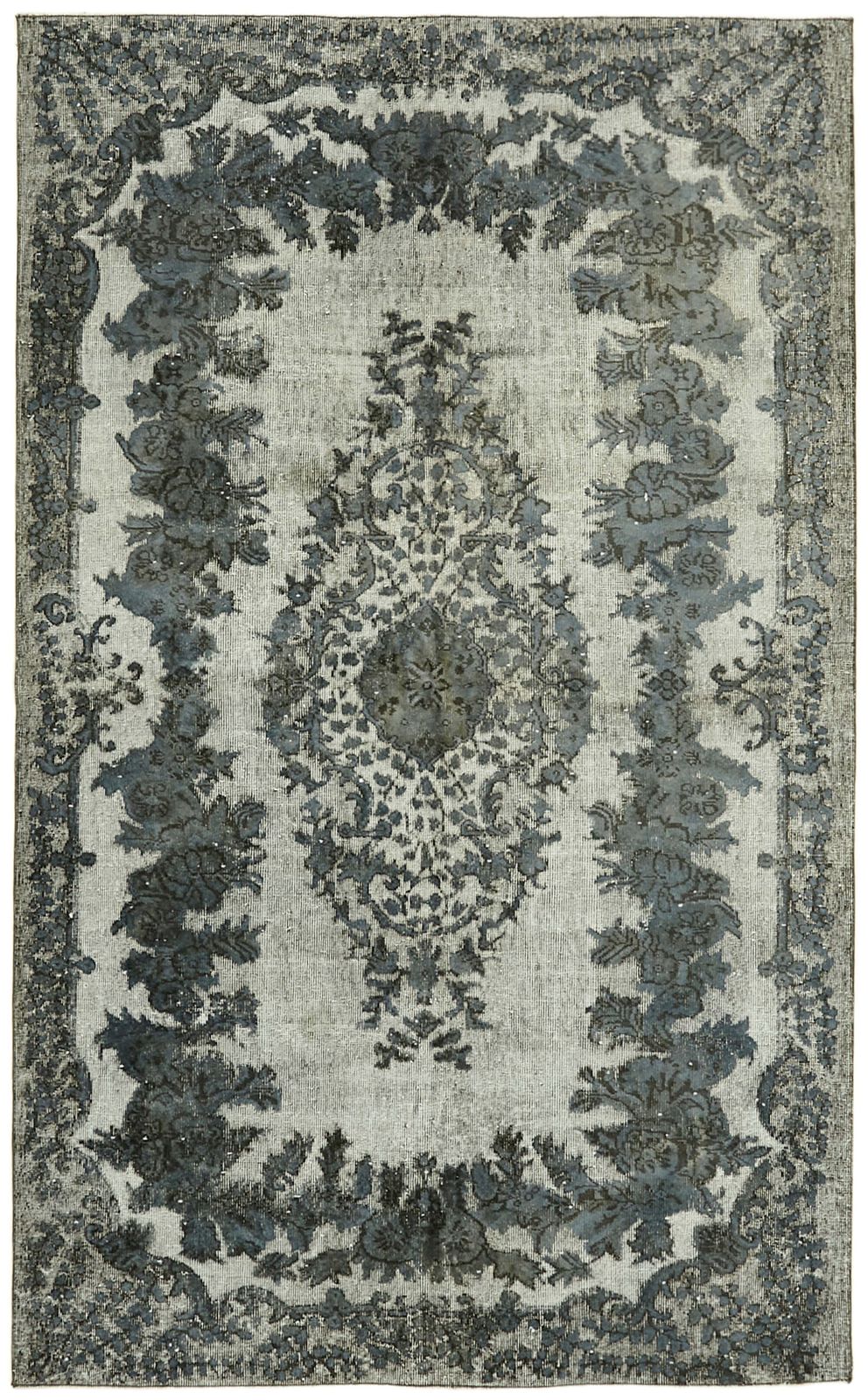 Tapis sur-teint gris 6x9