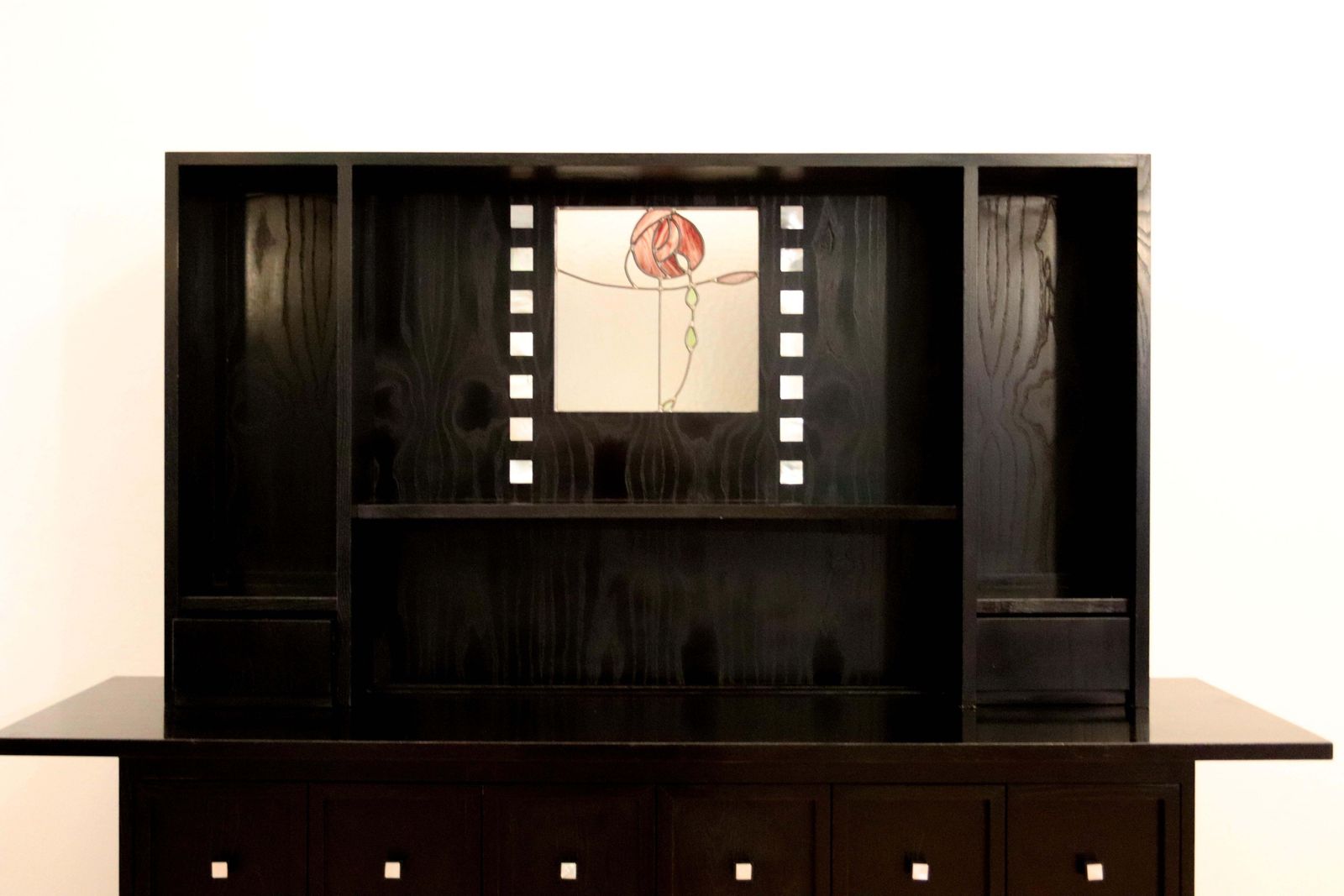 photo furniture Ds5 Sideboard By Charles Rennie Mackintosh For Cassina, 1990s