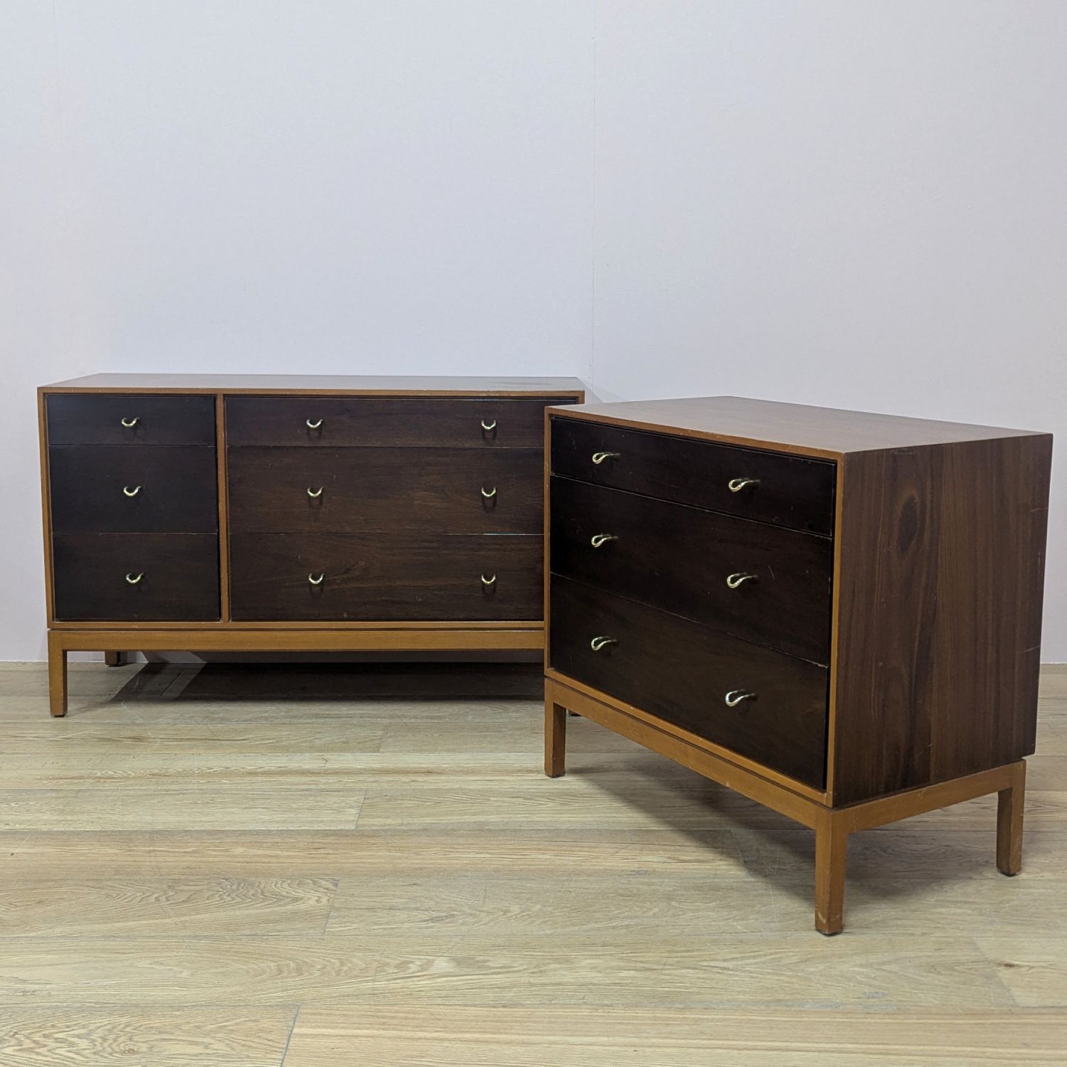 Pair Of Vintage 1950s Chest Of Drawers By Stag photo Furniture