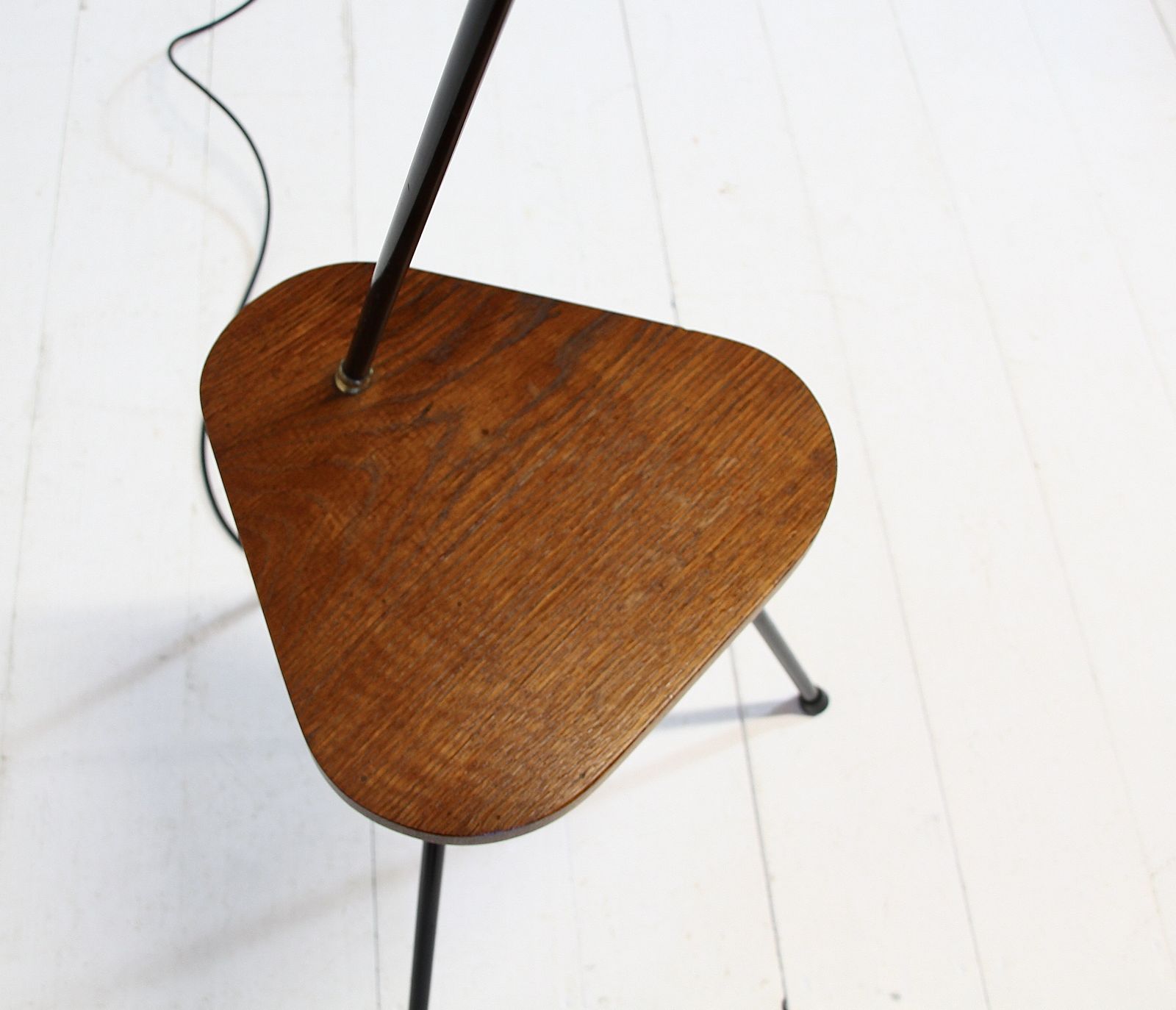 Scandinavian Mid Century Grasshopper Floor Lamp   Teak C.1950 photo buy