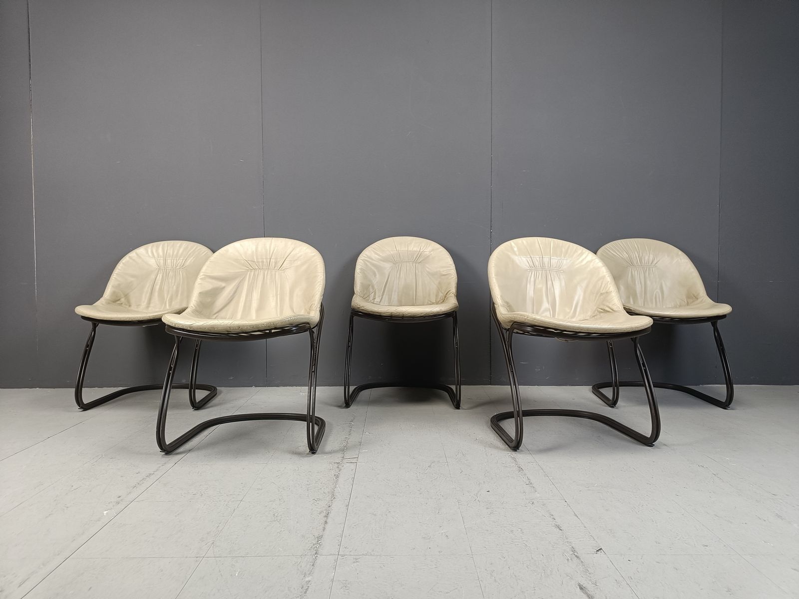 photo furniture Gastone Rinaldi 'Pascale' Dining Chairs, 1970s   Set Of 5