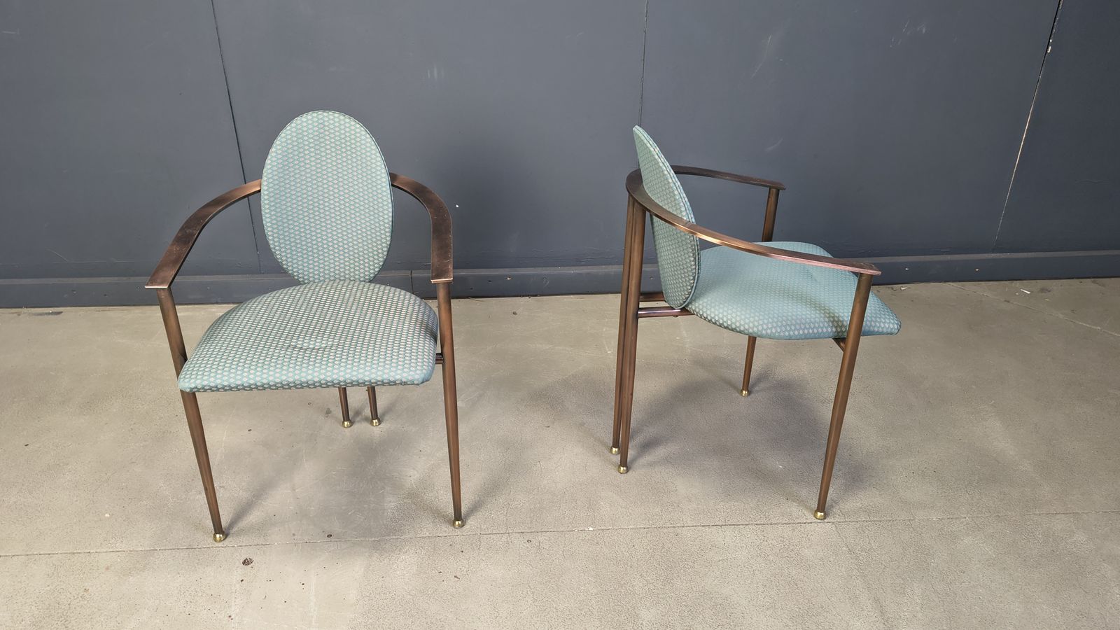 Post Modern Dining Chairs By Belgochrom, Set Of 6   1980s photo for sale