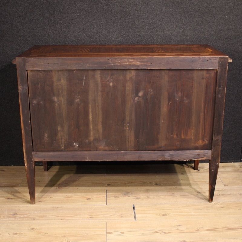 Italiaanse ladekast in Louis XVI-stijl, 20e eeuw photo vintage