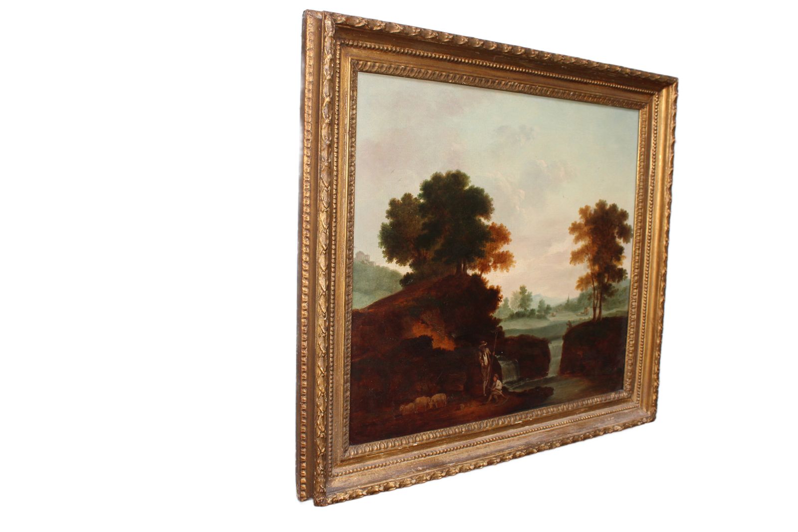 Italianate River Landscape With Pastoral Figures, Circle Of Richard Wilson photo buy