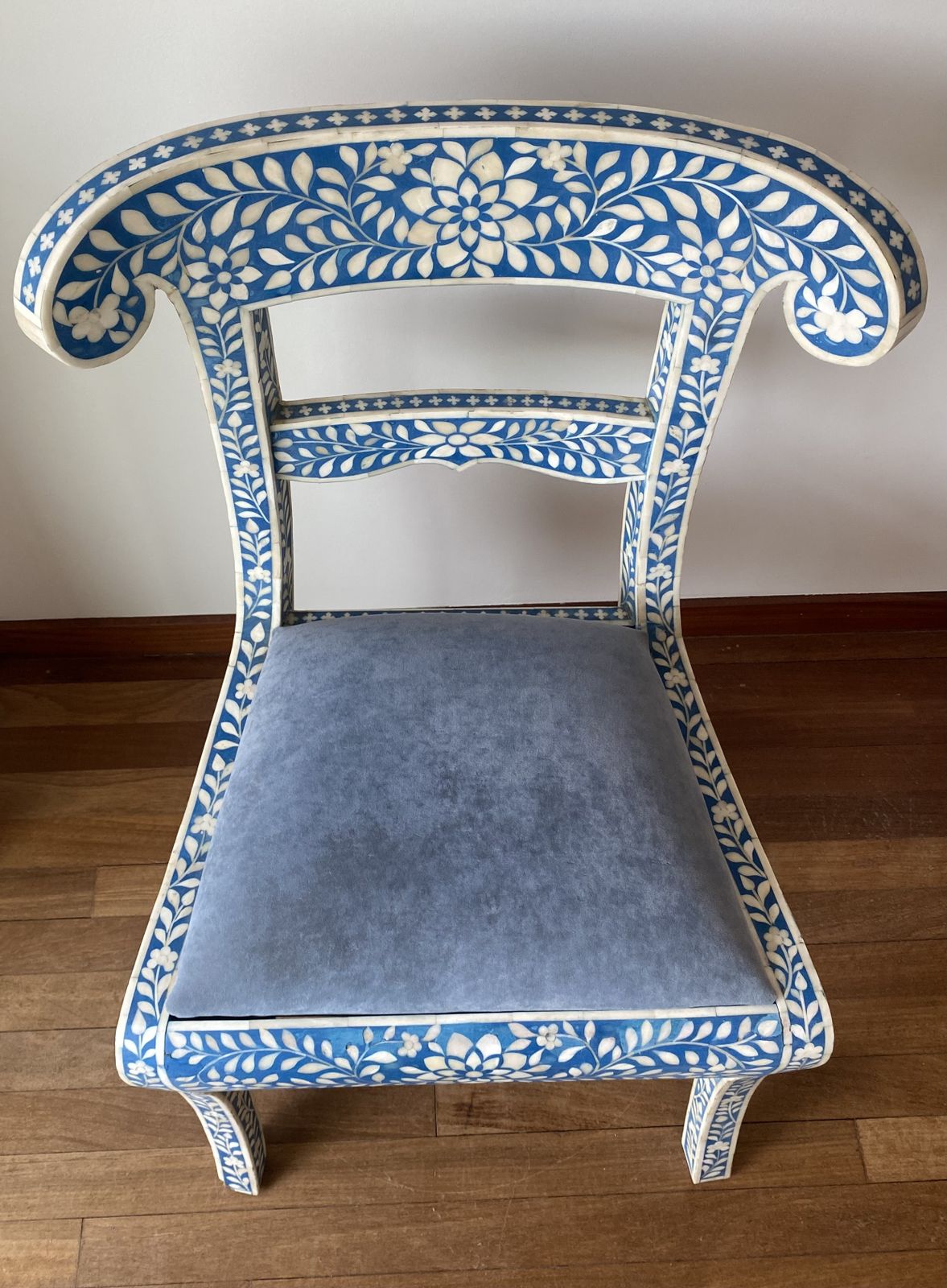 Graham & Green Bone Inlay Accent Chair photo for sale